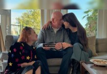 Con una sonrisa y rodeado de sus seres queridos, Bruce Willis reaparece y dêsmiënte rümŏres sobre su estado de salud