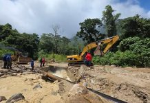 Activado operativo de emërgęnciä en Junín con maquinaria pesada para recuperar vialidad tras intënsas lluvias (+ Fotos)