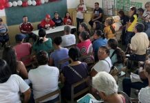 Luis Jonás Reyes sostuvo encuentro con UBCH en la parroquia Ana Soto como parte de la campaña electoral