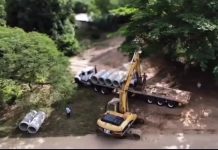 Avanzan trabajos de recuperación vial en El Søcørrø con apoyo del Gobierno nacional y regional