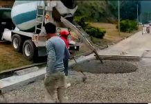 Ministerio de Transporte reporta 56% de avance en reparación vial en el distribuidor Mamera (+ Fotos)