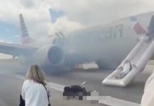 Nuevo incidente se registra con un Boeing: avión se incendiä al despegar de Estado Unidos