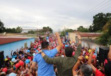 Poder Popular en Aguasay y Ernesto Luna acompañaron a Rafael Sánchez Mérida en su cierre de campaña (+ Fotos)