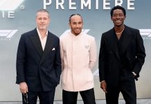 Lewis Hamilton calma al público y asegura que aún no deben pensar en la secuela de la película “Fórmula 1”