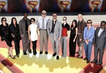 Maria Gabriela de Faria destacó durante la Premier de la nueva película de Superman en Los Ángeles