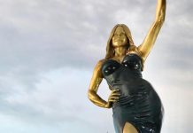 Barranquilla celebró el cumpleaños de Sofia Vergara con la inauguración de una estatua gigante