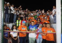 Primitivo Cedeño inauguró una nueva cancha deportiva en Santa Clara (+ Detalles)