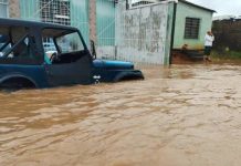 Miles de familias fueron afectadas en Cojedes por el desbordamiento del río debido a las lluvias