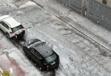 Caos en México debido a las lluvias y granizo durante el comienzo de esta semana