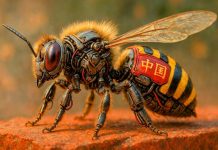 China reveló la creación de una abeja cyborg con una tendencia a desobedecer sus ordenes (+ Detalles)