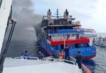 Incendïo en el KM Barcelona deja una persona fallëcida y cientos de pasajeros en el agua (+ Video)