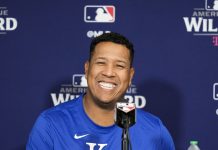 Salvador Pérez confirmó su participación con los Leones del Caracas para la Temporada 2025-2026
