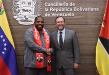 Venezuela y Mozambique fortalecen lazos de cooperación tras un encuentro en Caracas entre sus representantes
