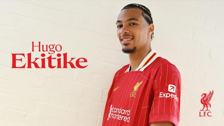 ¡Nuevo refuerzo! Liverpool confirmó la compra del delantero francés Hugo Ekitiké por 90 millones de euros
