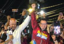 Luis Reyes Reyes celebra la victoria de Yanys Agüero como nuevo alcalde de Iribarren (+ Detalles)