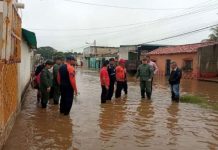 Suman más de 9 mil las familias que afectadas en Guárico debido a las lluvias en la región