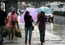Inameh pronostica lluvias y chubascos dispersos para este miércoles 16 de julio por paso de dos ondas tropicales