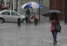 Inameh prevé lluvias en gran parte del territorio nacional para este miércoles 9 de julio (+ Detalles)