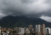 Inameh pronostica nubosidad parcial y algunas lluvias en gran parte del país para este miércoles 30 de julio
