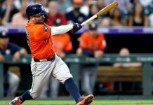 José Altuve sube al segundo lugar histórico con más hits conectados en los Astros de Houston