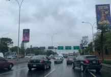 Ondas tropicales 20 y 21 generarán lluvias y chubascos en gran parte de Venezuela este lunes