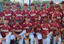 La Vinotinto U18 lidera el “Grupo B” del II «Campeonato Nacional» de sóftbol masculino 2025