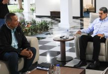 Jefe de Estado recibe al gobernador del estado Cojedes, Alberto Galíndez con el propósito de continuar trabajando por el bienestar del país (+ Detalles)