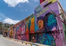 Guaguancó de Colores: San Agustín celebra el inicio de un proyecto de arte para embellecer y dar identidad al barrio