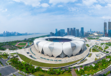 Consejo de estado de China informó la ampliación de 1.100 millones de m² en sus instalaciones deportivas