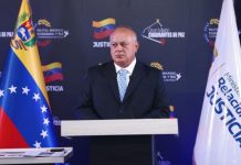 Diosdado Cabello destacó la labor del Pueblo en la defensa de la paz, tras anunciar el desmantelamiento de planes conspirativos