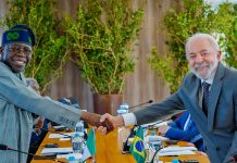 Presidente nigeriano fue recibido por Lula Da Silva en Brasil en busca de ampliar su mercado económico