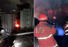 Un heridö dejó el incendio en tanquilla eléctrica en El Recreo en Caracas, el fuegö afectó a varios vehículos