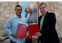 Gobernador de La Guaira firma alianza económica con empresa iraní para fabricar fibra óptica a través de la ZEE (+ Fotos)