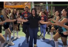 Alcaldesa Sugey Herrera entrega la cancha 81 recuperada «Los Bulls» en Barcelona con un torneo de baloncesto (+ Fotos)