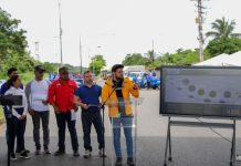 En Monagas, arrancó la rehabilitación integral de la avenida Cruz Peraza con más de 7 mil 900 toneladas de asfalto (+ Fotos)