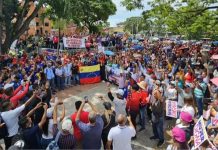 Ana Fuentes apoya a trabajadores de Maturín que clamaron por la soberanía de Venezuela, por la paz y en respaldo al presidente Maduro (+ Fotos)