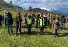 Un incêndio forestal se desató en el sector La Playa del mcpio. Rivas Dávila de Mérida y fue atendido por organismos de seguridad (+ Fotos)