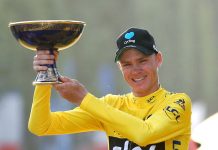El ciclista británico Chris Froome evoluciona favorablemente tras õperación