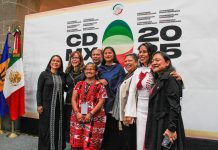 Claudia Sheinbaum exhibe logros progresistas, afirma la senadora Beatriz Mojica Morga