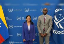 Vicepresidenta Rodríguez se reúne con fiscal adjunto de la CPI y presenta documento de cønsecuenciăs del bløqueø económico en Venezuela