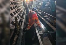 Metro de Caracas Moderniza su Vía Férrea con Apoyo Coordinado del Personal Técnico y la 64 Brigada Ferroviaria (+ Fotos)