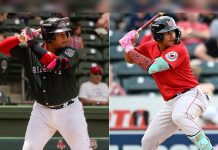 Jhostynxon “The Password” García debuta en Grandes Ligas mientras su hermano Johanfran “The Username” emerge como promesa para los Red Sox