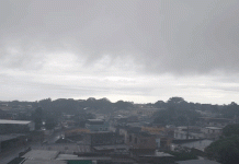 Inameh prevé nubosidad asociada a lluvias intensas en el país para este sábado 09 de agosto