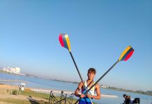 Venezolano Jonás Díaz se apunta en la final de remos cortos de los Juegos Panamericanos Junior Asunción 2025