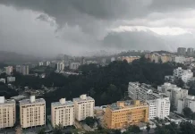 Lluvias y chubascos dispersos pronostica el Inameh para este lunes 18 de agosto en gran parte del país