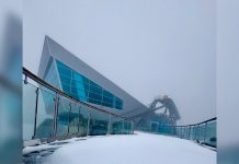 Un paraíso invernal en pleno agosto: así se vivió la nevada en el majestuoso teleférico Mukumbarí (+ Video)