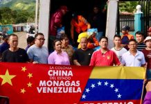 Con la dotación de tres toneladas de alimentos y botellas de agua potable: comunidad asiática brindó ayuda a familias afectadas por crecida de ríos en Monagas