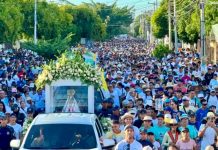 Un mar de fe en Margarita: más de 50 mil peregrinos caminaron en honor a la Virgen del Valle
