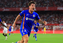 El Getafe vence al Sevilla como visitante y suma su segunda victoria en LaLiga, bajo el mando del argentino Matías Almeyda