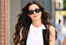 Anne Hathaway sufrĕ estrepit0să căída durante la filmación de la película ‘The Devil Wears Prada 2’ (+ Fotos)